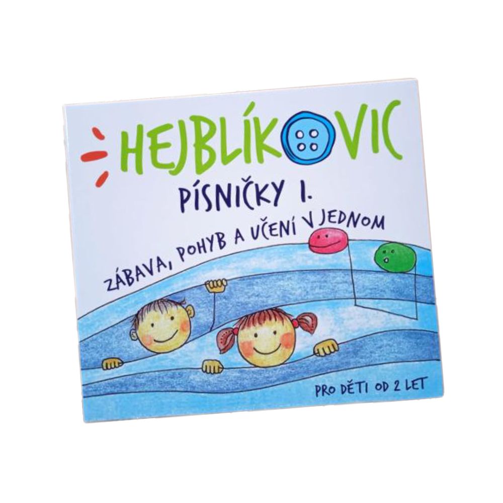 Přední strana CD Hejblíkovic písničky I.